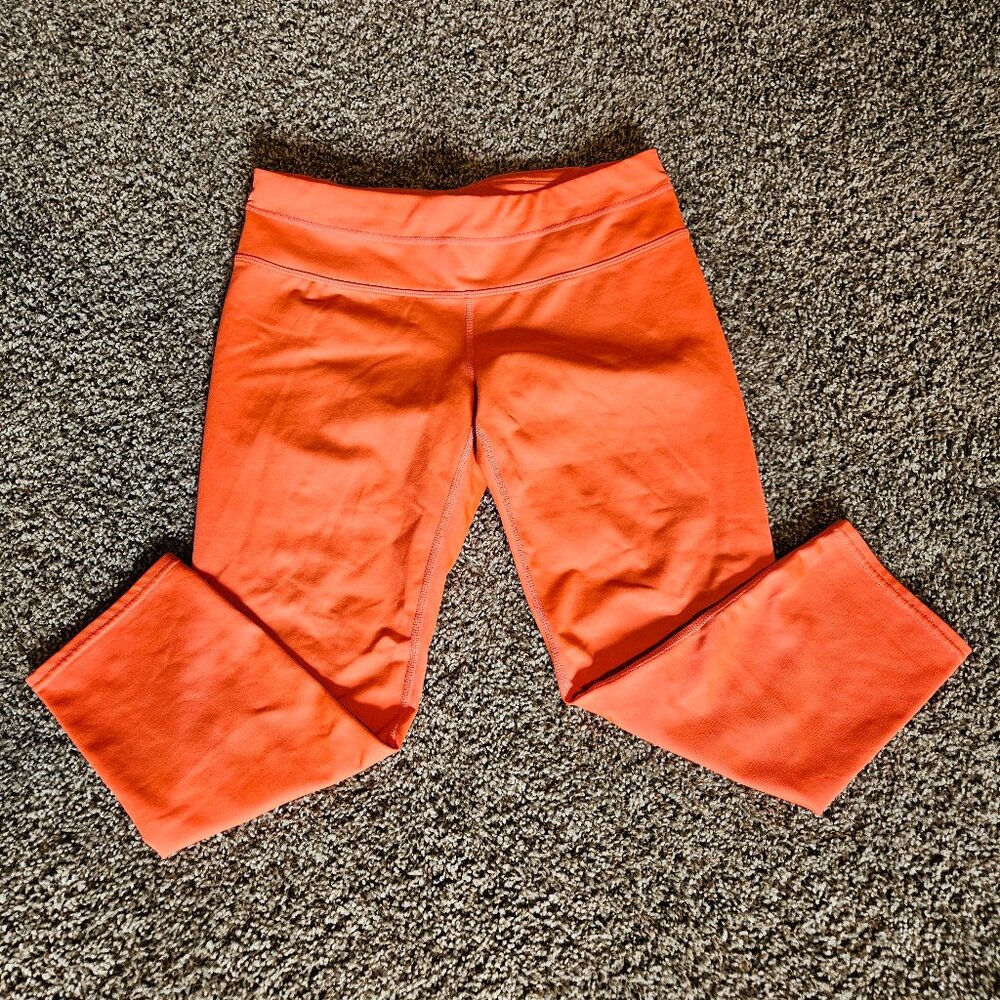 Athleta Pink Cropped Leggings